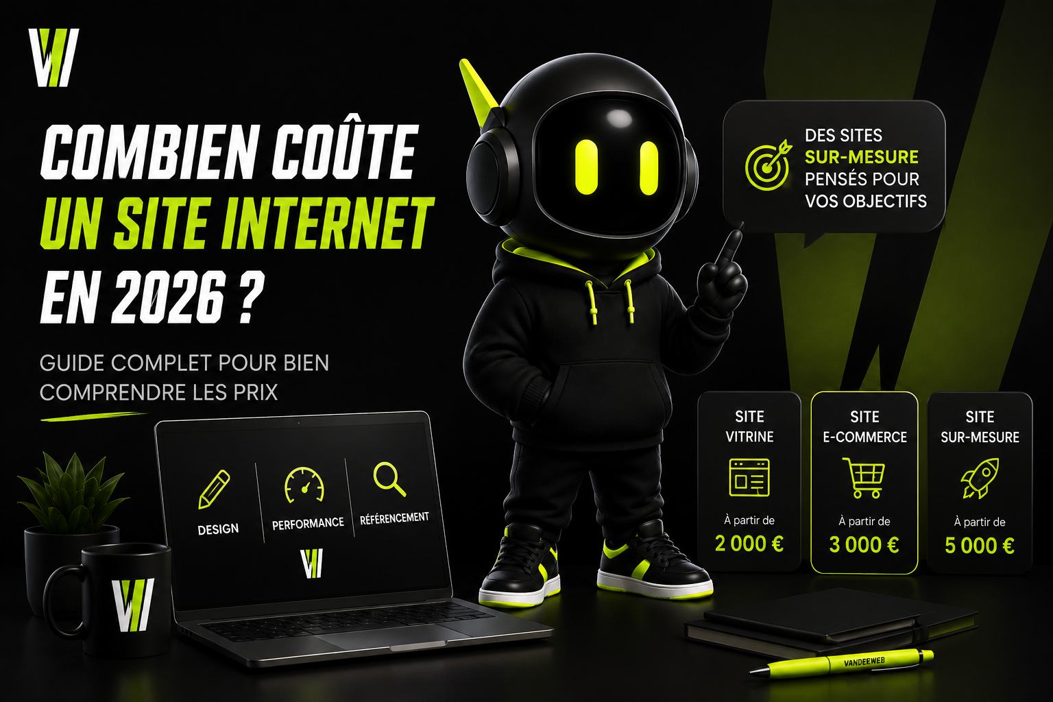 Combien coûte un site internet en 2026 ?